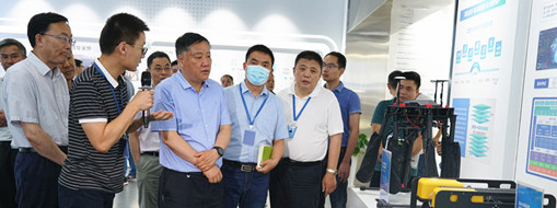 安徽省生態(tài)環(huán)境廳黨組書記、廳長賀澤群帶隊(duì)到中水三立調(diào)研指導(dǎo)