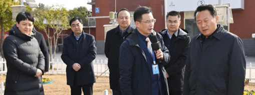 ?省委常委、市委書記虞愛華蒞臨中水三立調(diào)研指導(dǎo)